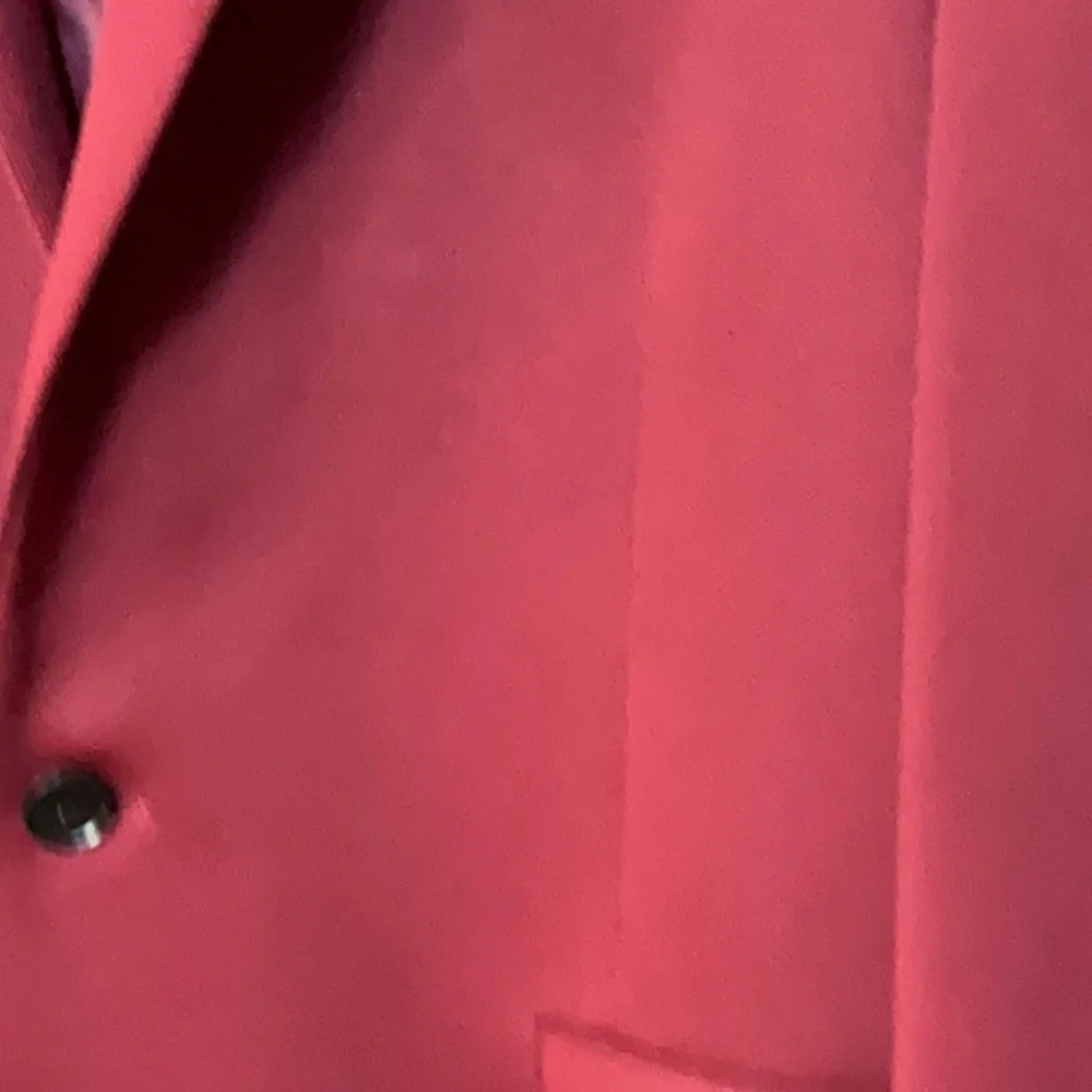 Men's Cranberry Colored Blazer (NWOT) - Picture 3 of 7